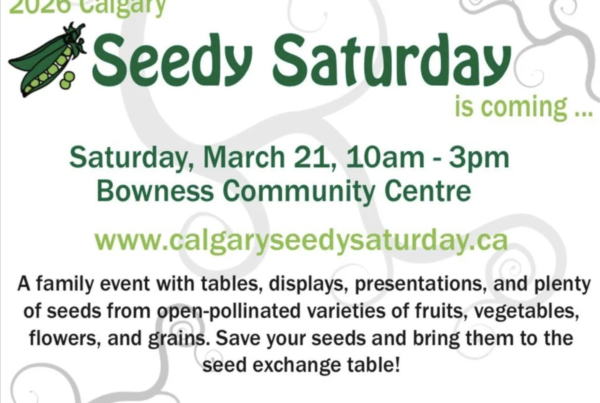 Calgary Seedy Saturday Event Details