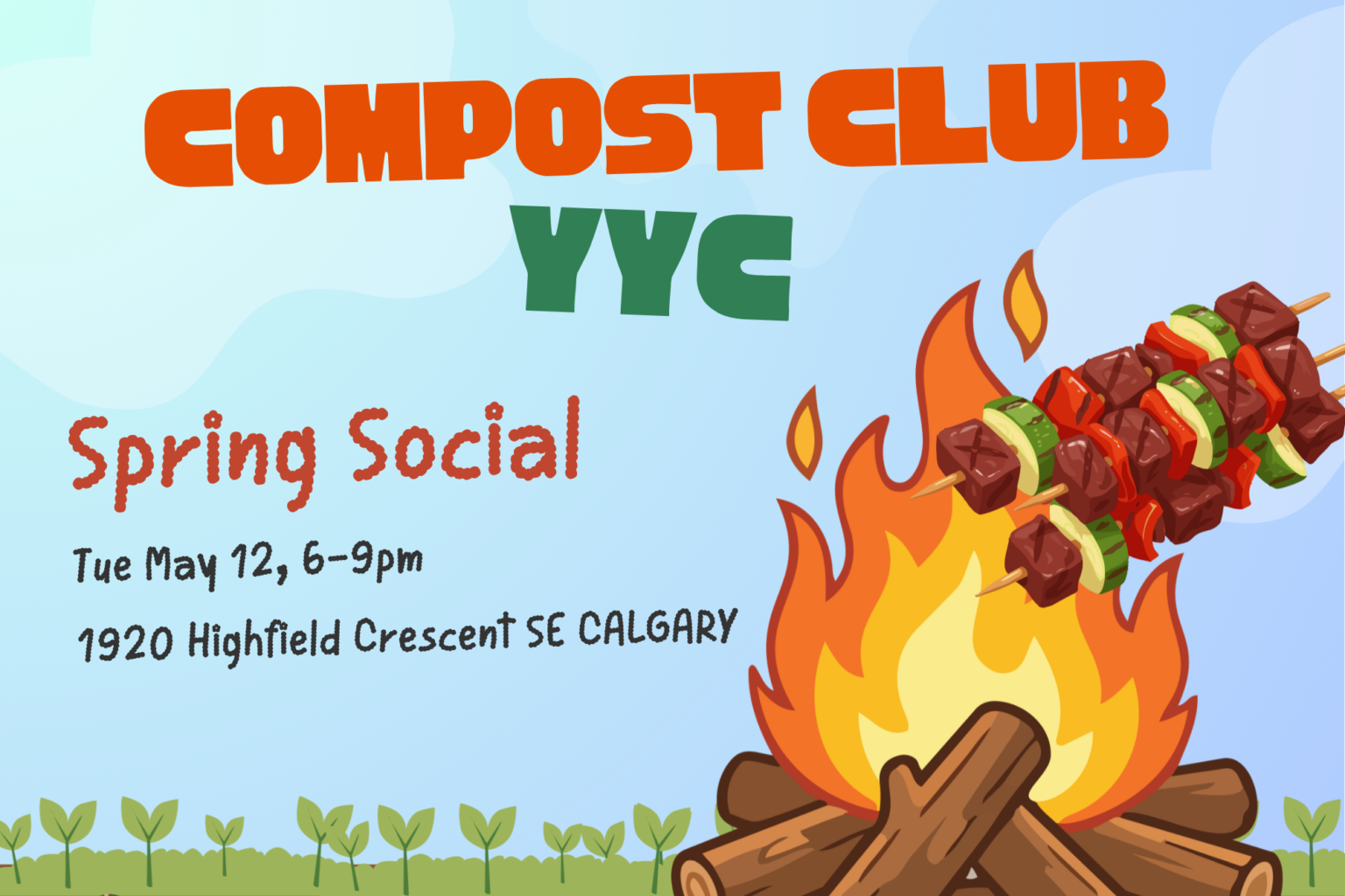 Compost Club Compost Club YYC – Spring Social, May 12 – Karuna Compost